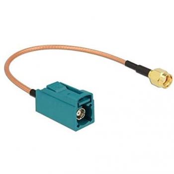 Cable Antena FAKRA Z Hembra a RP-SMA Macho RG-316 20 cm