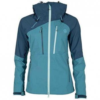 Ternua Nakur Jkt W Chaqueta con Capucha, Mujer, Azul