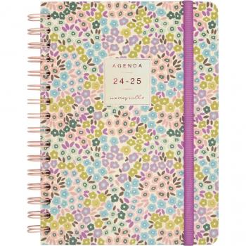 Agenda Escolar Moniquilla Curso 2024-2025 Bella Septiembre 2024 - Agosto 2025 (12 meses)