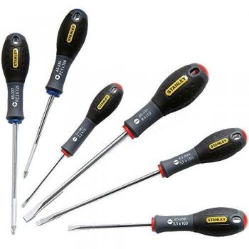 STANLEY 0-65-428 - Juego 6 piezas destonilladores plana/phillips