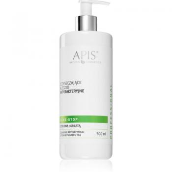 Apis Natural Cosmetics Acne-Stop Home TerApis Cleansing and Makeup Removing Lotion with Green Tea 500 ml