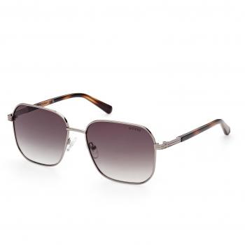 Guess Men's Sunglasses GU00051-5708P, Gray Gradient, Metal Frame, 57mm UV Protection