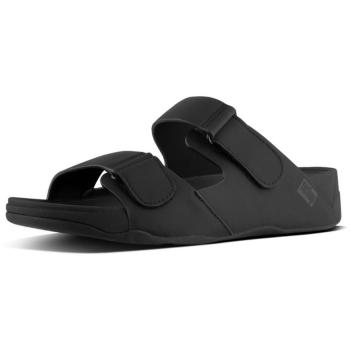 FITFLOP Gogh Moc, Sandalias con Punta Abierta para Hombre, Negro