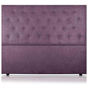 Cabecero Afrodita Tapizado Nido Antimanchas 145x120cm Violeta de SonnoMattress