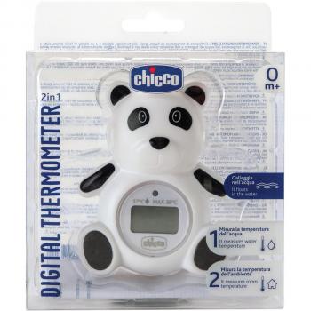 Chicco Termómetro de Baño y Ambiente Digital Panda 2 en 1