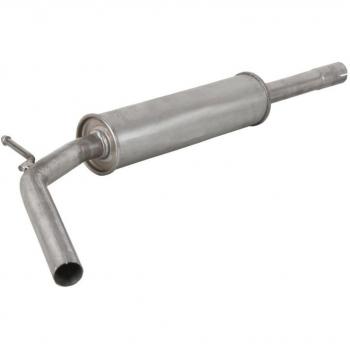 Silenciador central e intermedio ASMET 03.050 - Silenciador de acero inoxidable, compatible con vehículos específicos, diseñado para reducir el ruido del escape, fácil instalación, durabilidad garantizada