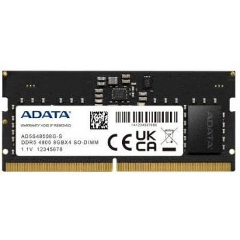 XPG ADATA RAM AD5S48008G-S SO DI mm 8GB 4800Mhz DDR5, Nero