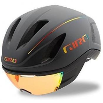 Giro Vanquish MIPS Casco de Ciclismo, Unisex, Gris Mate/Cromo Fuego, L