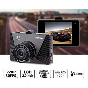 Cámara de Coche Dash CAM HD Prixton DVCAR200