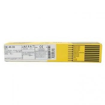 Electrodo rutílico Esab fi 4,0 x 350mm, peso 5,4kg, cantidad aproximada de 121 piezas