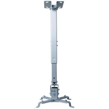 Soporte de Techo para Proyector CONNECT IT P2, Ajustable 43-65cm, Inclinación ±30°, Capacidad Máxima 20kg
