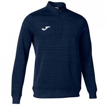 Sudadera Joma Grafity III Hombre Marino con media cremallera, diseño moderno, tejido cómodo y transpirable, ideal para actividades deportivas y casuales