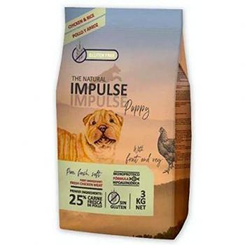 NATURAL IMPULSE Dog Puppy Pienso para Cachorros - Saco 3 kg