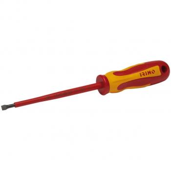 Destornillador boca plana 1000V, 6.5x150mm, modelo 408V-6.5-150, marca Irimo, código de barras 8414909208313, referencia 20309