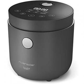 Cuiseur de Riz Bajo en Azúcar Riviera & Bar QCR370 - 2 Litros - 500 Watt - Negro
