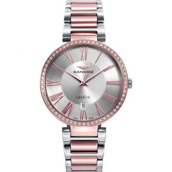 Reloj Sandoz ELLE 81364-83 mujer acero bicolor