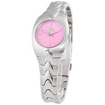 Time Force Reloj Mujer Analogico Cuarzo con Correa de Acero TF2578L-03M