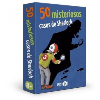 50 Misteriosos Casos de Sherlock Juego de Cartas en Castellano - GenX Games