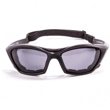 Ocean Sunglasses Lake Garda - Gafas de Sol polarizadas - Montura : Negro Mate - Lentes : Ahumadas