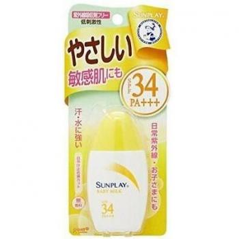 ROHTO Mentholatum Sunplay Baby Milk Sunscreen 26 ml