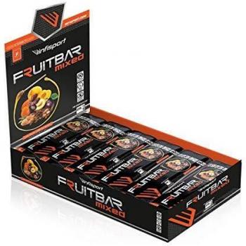 Infisport Fruit Bar 24 x 40g Mixed Fruta y Frutos Secos