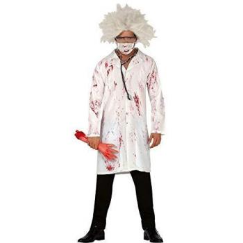 Doctor sangriento traje loco doctor para hombre disfraz de terror