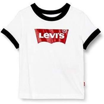 Levi's Kids LVB BATWING RINGER TEE A073 Camiseta blanco para Niños