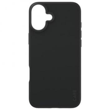 Funda Protectora Fashionable CARE by PanzerGlass® Negra para iPhone 16 Plus