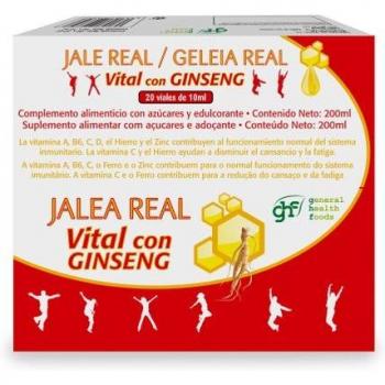 Jalea Real Vital con Ginseng 20 Ampollas GHF
