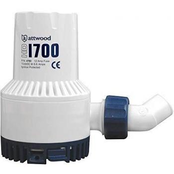 Attwood 1700 GPH Heavy-Duty Submersible Bilge Pump - 12V