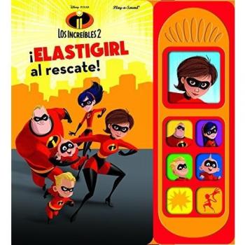 Libro musical 7 botones. Los Increíbles 2: ELASTIGIRL AL RESCATE