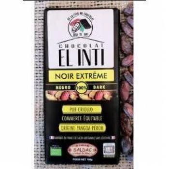 Chocolate 100% Cacao sin Azucar 100 gr