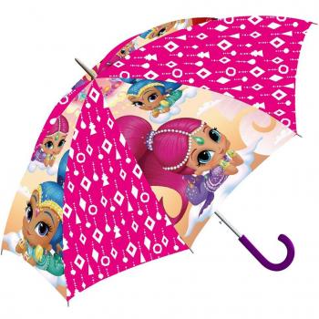Kids Shimmer and Shine 859016 Paraguas Clásico, 66 cm, Rosa