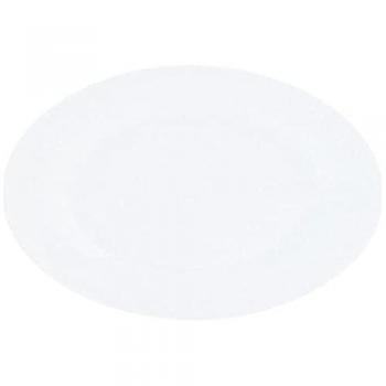 Plato de Postre Basic de Porcelana Ø 19 cm Apto para Microondas y Lavavajillas