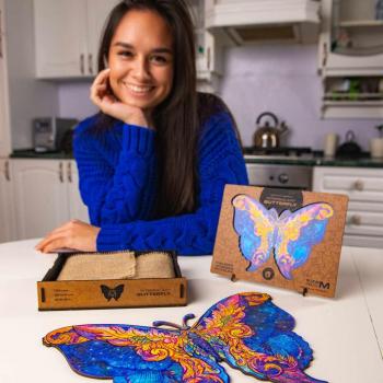 Rompecabezas de Madera Intergalaxy Butterfly 199 Piezas 32x23cm