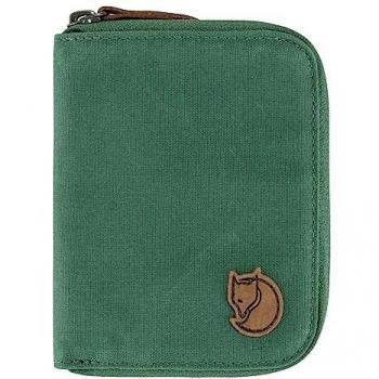 Cartera Fjällräven Zipallet Verde Unisex, Diseño Compacto con Cierre y Material Resistente