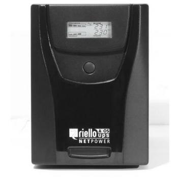 Riello NetPower 1500VA / 900W Line-Interactive UPS with 4 Schuko Outlets