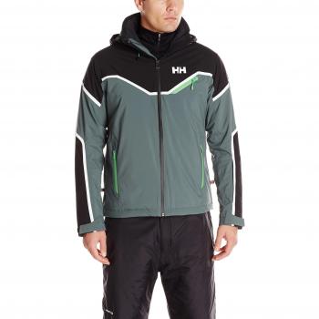 Helly Hansen Roc - Chaqueta esquí para hombre, color gris, talla L