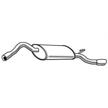 Walker 21997 Silenciador posterior