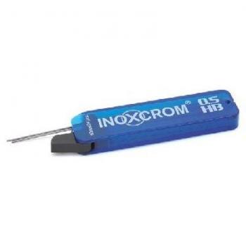 Minas de Grafito 0,5mm HB Inoxcrom, Tubo con 24 Unidades