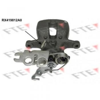 Pinza de freno FTE RX419812A0 de aluminio gris sin fijación para VOLKSWAGEN Caddy 3