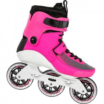 Patines en línea Powerslide Swell 3D Adapt Electric Pink 100 para mujer, talla 41