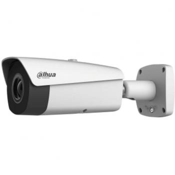 Switch Dahua DH-CS4006-4GT-60 con 4 puertos Gigabit, PoE y gestión avanzada. Cámara térmica Dahua Pro Bullet IP analógica, sensor 400x300 píxeles, campo de visión