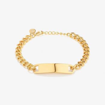 Pulsera Radiant de acero dorada para mujer modelo RH000054