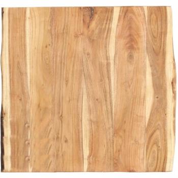 vidaXL Table Top Solid Acacia Wood 58x(50-60)x3.8 cm