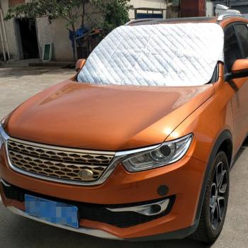 Zhhlinyuan coche Car Auto Vehicle Vans SUV Front Window Wind Screen Frost Ice Thick Cover Protector Windshield 92cm/100cm
