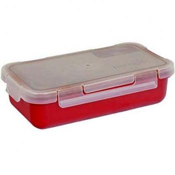 Valira Porta Alimentos - Contenedor Hermético de 0,5 L Hecho en España, Color frambuesa