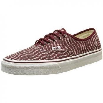 Vans Authentic - Zapatillas, Unisex adulto, Rojo