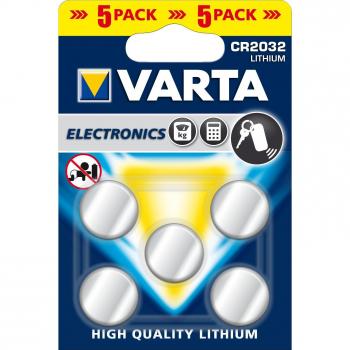 Varta Electronic - Pilas de botón CR 2032