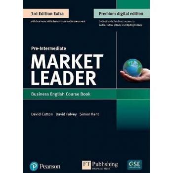 9781292361161 Market Leader 3e Extra Pre Intermediate Course Book, eBook, QR, MEL & DVD Pack